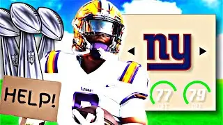 I Rebuild the New York Giants because Daniel Jones is still at Quarterback