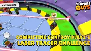 Completing Contboy's Laser Tracer Challenge | Stumble Guys