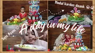 MAKE A CAKE FROM CARDBOARD BOX🤧🤧A day in my life |Brother's Birthday|
