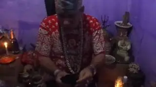 Amarração forte no cemitério