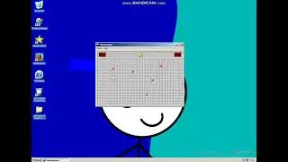Playing Minesweeper on Windows XP Starter Edition