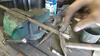 DIY anchor on a lathe