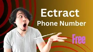 How to extract Phone number 2024 | MD Mahbub Hossain