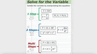 Solve for the Variable