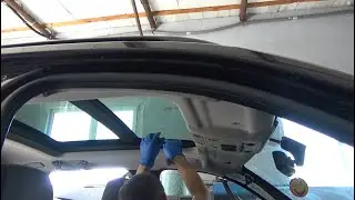 Sunroof repair . BMW X1 E84