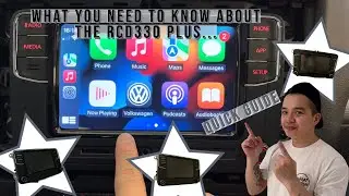 The RCD330 guide! Best CarPlay / Android Auto unit for MK5 / MK6 Golf! RCD330g / RCD360 - 079