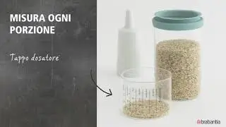 Barattolo Storage Jar con dosatore, 1 1 litri   Brabantia – HM Store – www.hmstore.com.ua