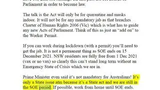 Attention Australia! - NSW State Of Emergency End 15 Dec 2021 - Please Share Everywhere!