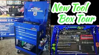 New tool cart & Tour of my boxes