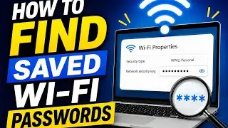 HOW TO FIND SAVED WI-FI PASSWORD 
