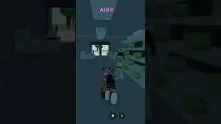 I was scared at the grocery store in Roblox!