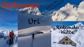 Skitouren Rotondo Hütte: Witenwasserpass 2805m, Gross-Läckihorn 3067m, Stellibodenhorn 2989m