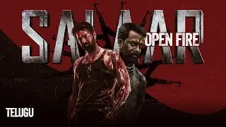 Salaar - Open Fire | Telugu | Prashanth Neel | Prabhas | Prithviraj Sukumaran | Vaishakh Hari
