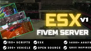 Esx FiveM Server Inspired by QBcore Server | Esx Fvem