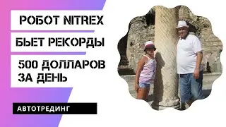 Nitrex робот за одну сделку заработал 500 долларов
