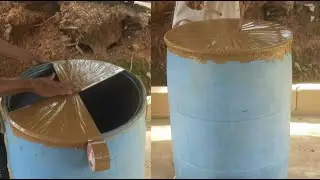 how to make a drum from duct tape