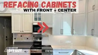 Reface Your Kitchen Cabinets: EASY DIY Remodel
