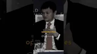 Focusing on future opportunities - Jack Ma 