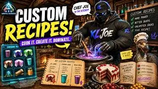 🦖 Ultimate Custom Recipes Guide for ARK: Survival Ascended! 🍲 | Boost Stats, Efficiency & Survival