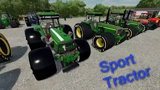 New Vehicles on the Farm - Colorful Trains and Completely Different Tractors - Test of new Objects