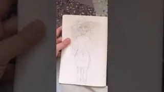 АСМР обзор скетчбука (финальная часть)