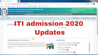 ITI admission 2020 || ITI admission update, iti admission news || ITI admission procedure  2020