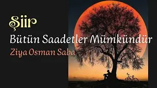 Şiir - Bütün Saadetler Mümkündür. - Ziya Osman Saba #şiir
