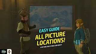 Easy Pony Points! ALL picture for stable sidequests locations! | Zelda TOTK