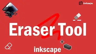 How to Use the Eraser Tool in Inkscape || Beginner's guide