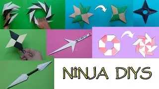 7 Ninja paper weapons
