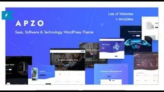 Apzo - Software App Saas WordPress | Themeforest Templates