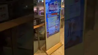 32Inch to 120Inch Floor Standing Advertising Player Touch Screen