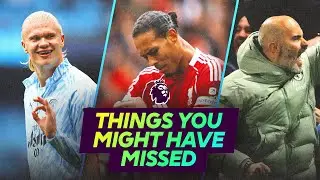 INCREDIBLE Premier League Moments You Have Not Seen Before from Matchweeks 4-7