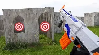 Nerf War Target Practice