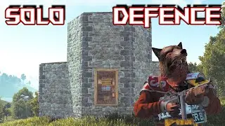 5000 hour SOLO defends his base - Rust Console Edition