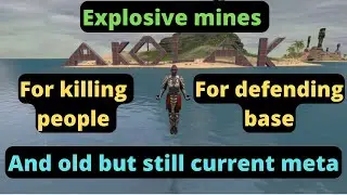 How to place explosive mines / explosive jars