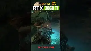 [4K] Horizon Zero Dawn | RTX 3060 Ti ULTRA AMD FSR