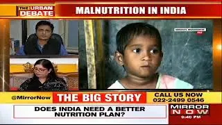 Dr Samir Dalwai Lancet report on malnutrition in India on Mirror Now