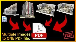 How to combine multiple images in a PDF (without software) totally FREE.