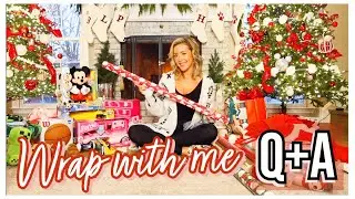 2023 CHRISTMAS WRAP WITH ME Q+A 