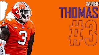 Xavier Thomas | #𝟛 | Clemson Tigers Linebacker