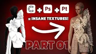 Make Custom 3D Fabric in Clo3D & Marvelous designer? Here’s How with Photoshop! PART01