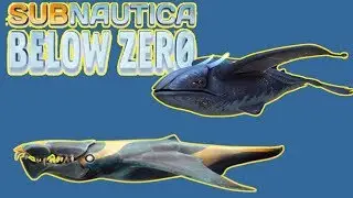 The Glow Whale & The Brute Shark | Subnautica : Below Zero Update