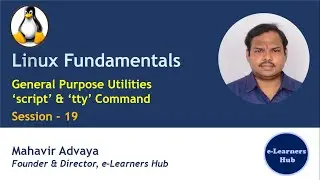 script command in Linux | tty command in Linux | Linux Fundamentals - 019 (2021)