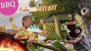 ANHTV  Một Ngày Sinh Tồn Trong Máy Bay Bằng Lá Tự Làm