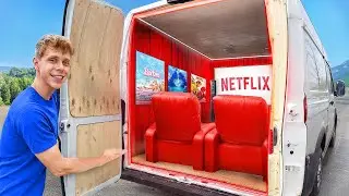 ZMIENIŁEM BUSA W PRAWDZIWE KINO!