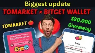 Tomarket biget wallet $20000 BWB earn method ||Tomarket new update