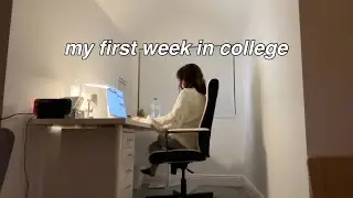My first week in college ✰ as a second-year food science student 🌿🥗🍓