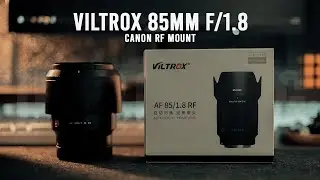 Viltrox 85mm f1.8 Canon RF Mount | Unboxing