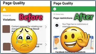 How To Remove Facebook Page Quality Violation | Facebook Page Monetization Problem Solved